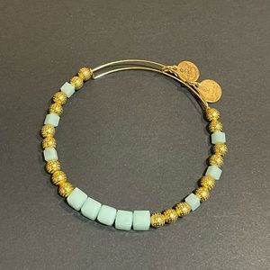 Gorgeous crystal and gold Alex and Ani special edition piece